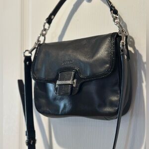 Coach Taylor Leather Flap Crossbody Bag